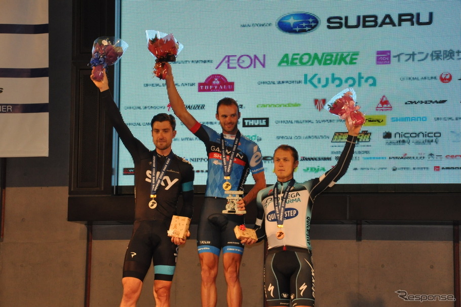 ジャパンカップ13、クリテリウム表彰式