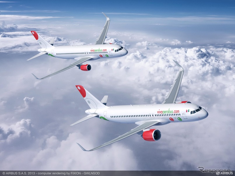 ビバエアロバスのA320neoとA320ceo