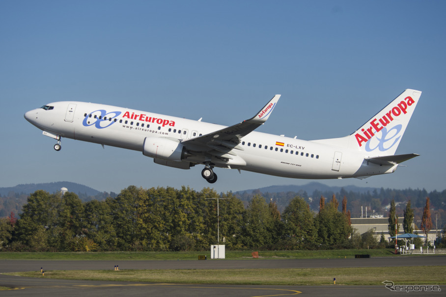 エア・ヨーロッパのNG737-800