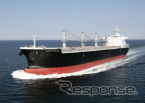 三井造船、リベリアのクリオ・マリン向け6万6000重量トン型ばら積み貨物運搬船「クリッパー・エクスカリバー」