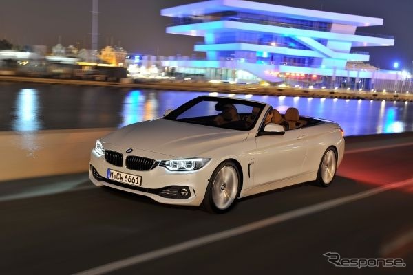BMW、東京モーターショーで4シリーズ・カブリオレを世界初公開