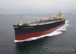 川崎重工業、クミアイ・ナビゲーション向けLPG運搬船「クリスタル・サンライズ」を引き渡し