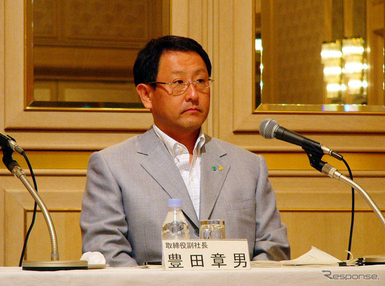 【渡辺トヨタ新体制会見】豊田副社長が抱負…まずは現地現物から