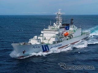 ジャパン・マリンユナイテッド、海上保安庁向けヘリコプター2機搭載型巡視船「あきつしま」を引き渡し