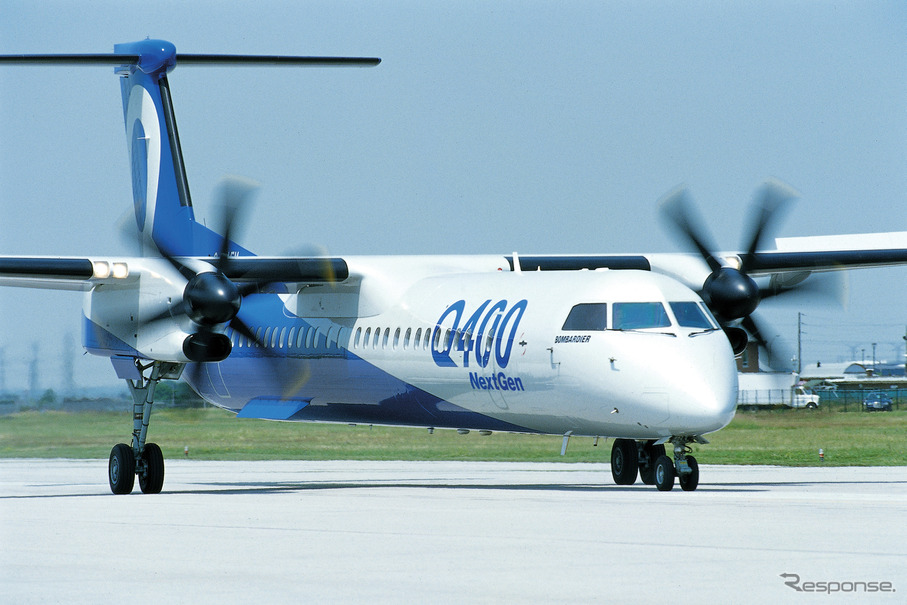 ボンバルディアQ400NextGen航空機