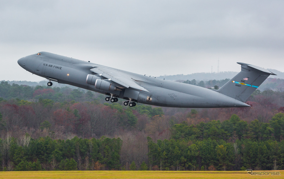 米空軍に納入されたC-5Mスーパーギャラクシー