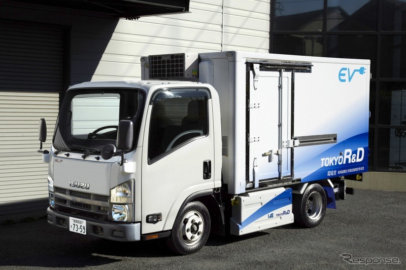東京r Dなど 横浜 低炭素交通プロモーションでevトラック試乗会を開催 レスポンス Response Jp