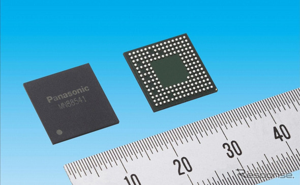 パナソニック、車載・ポータブルAV機器向け地上デジタル放送受信フロントエンドLSI