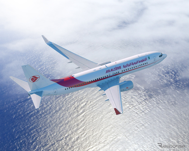 アルジェリア航空の737-800
