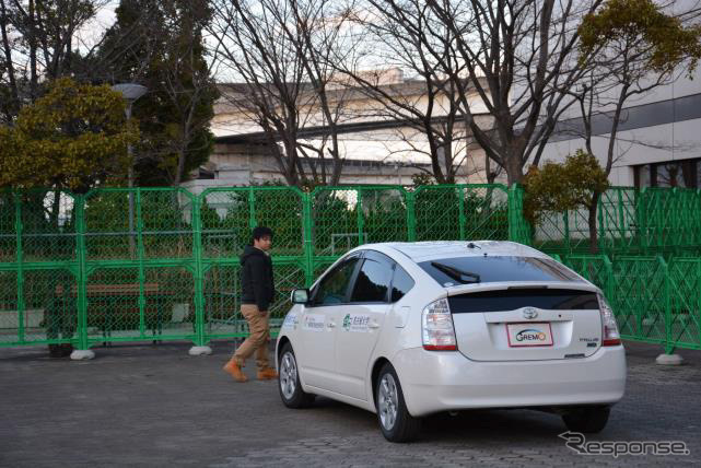 名古屋大学の自動運転実験車両