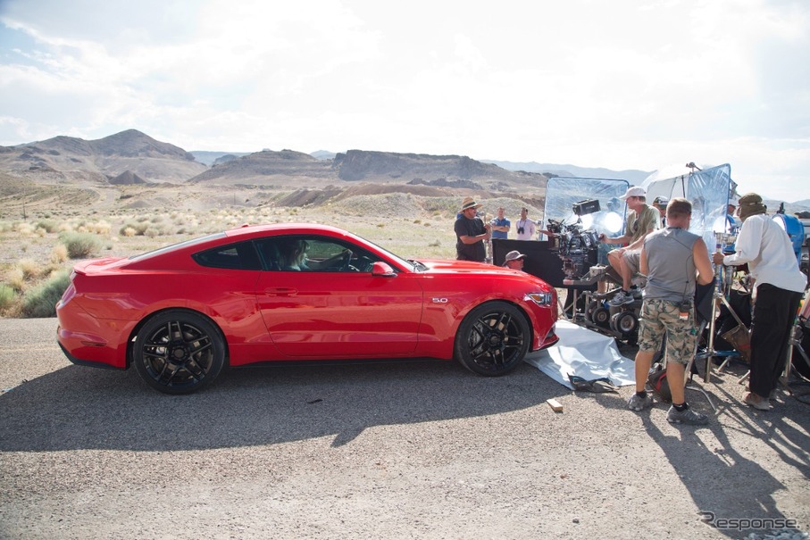映画『ニード・フォー・スピード』（『Need for Speed』）に起用される新型 フォード マスタング