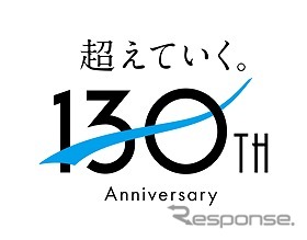 三菱重工が作成した130周年ロゴ。