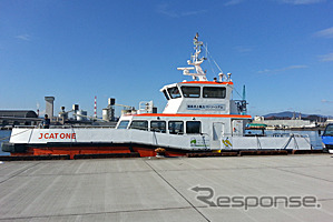 東京汽船、洋上風力発電支援船「JCAT ONE」