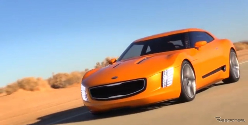 キアのコンセプトカー、GT4 スティンガー