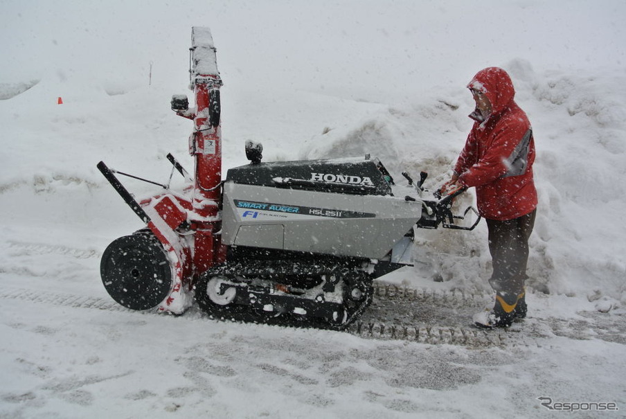 ホンダの除雪機 トップシェア支えるカギは 三位一体のユーザー調査 レスポンス Response Jp