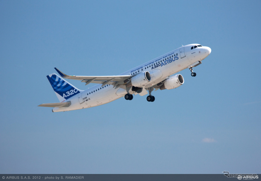エアバスA320航空機