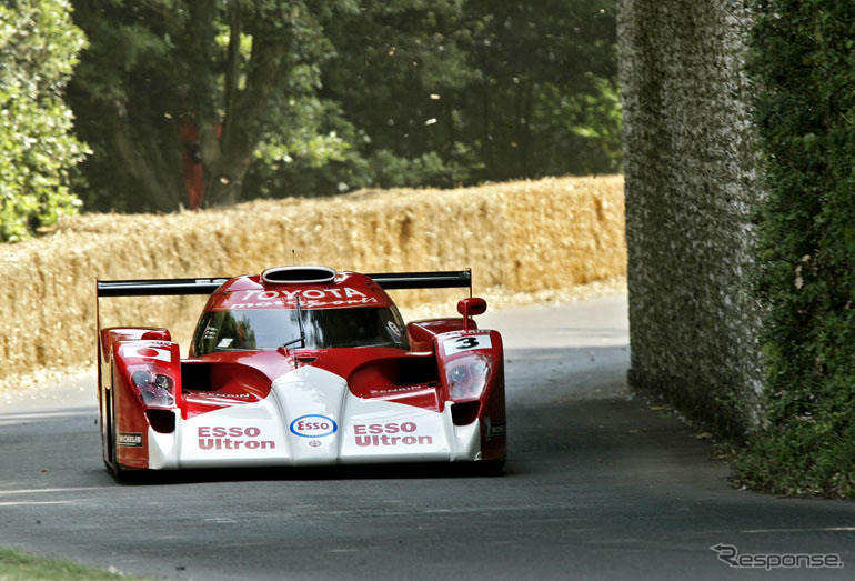 伝説のルマン耐久マシン「トヨタ TS020」が走る! …国内初めて