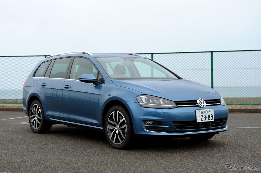 Jaia試乗会 Vw ゴルフヴァリアント Tsi ハイライン 写真蔵 レスポンス Response Jp