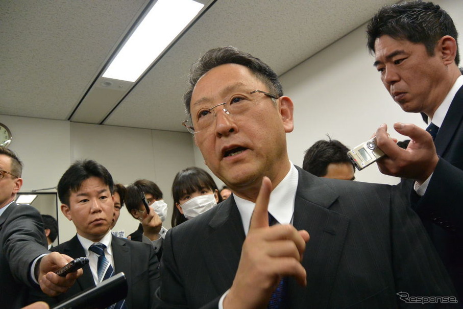 日本自動車工業会 豊田章男会長