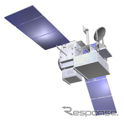 GPM主衛星搭載のNEC製二周波降水レーダ（DPR）が観測画像取得