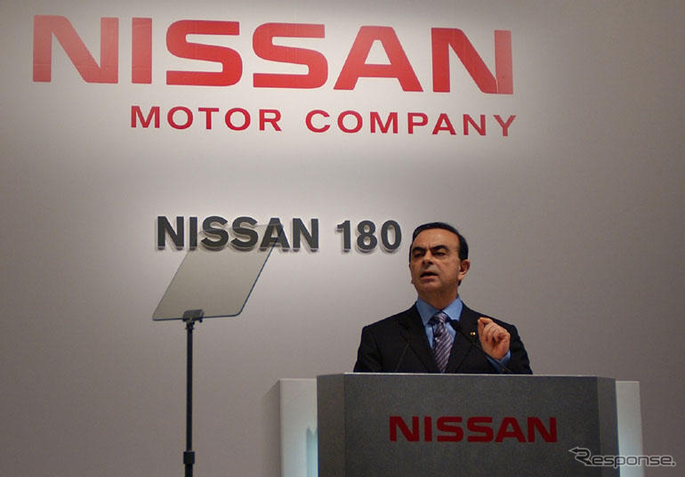 ゴーン日産社長「ずっと不安だった」…100万台増販達成