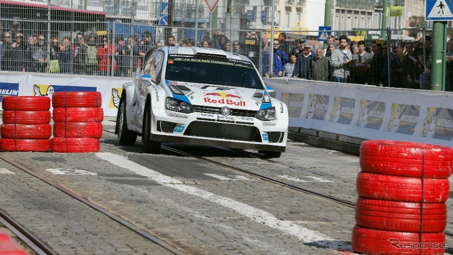ポルトガルのスーパースペシャルステージで勝利したセバスチャン・オジェ