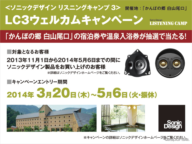 LC3 ウェルカムキャンペーン