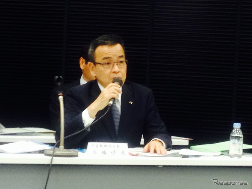 日野自動車の市橋保彦社長