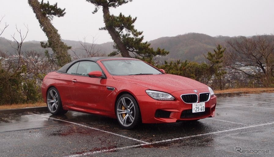 【BMW M6カブリオレ 試乗】洗練された滑らかさと、豪快さと…松下宏