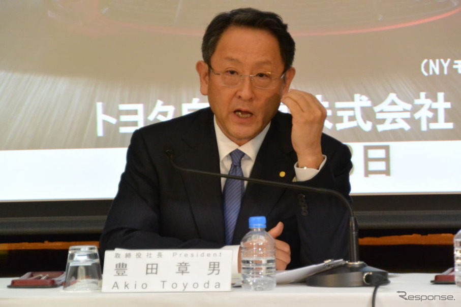 トヨタ自動車 豊田章男社長