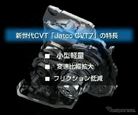 ジャトコ製CVT：CVT7（参考画像）
