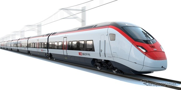 スイスの車両メーカーシュタッドラー・レールはスイス国鉄から連接式の高速電車29編成を受注したと発表。最高速度は250km/hで、国際列車に使用される