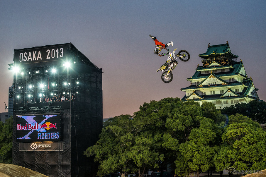 ダンロップが「Red Bull X-Fighters Osaka 2014」に協賛