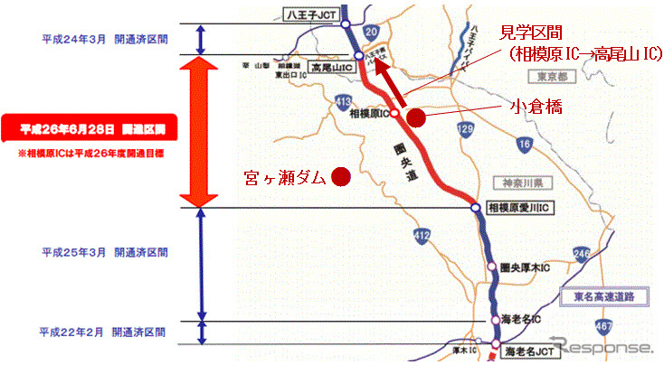 圏央道見学ウォーキング