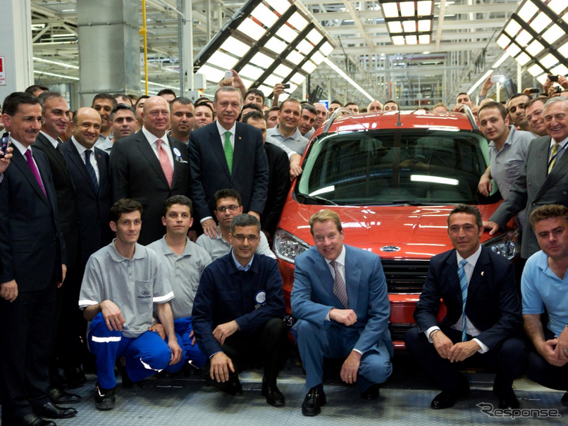 フォードモーターのトルコ合弁新工場