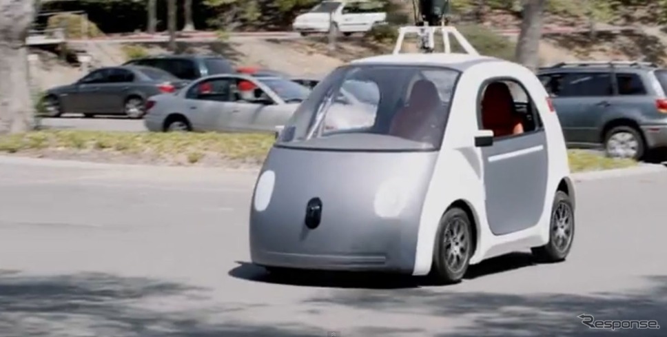 グーグルの新型ロボットカー