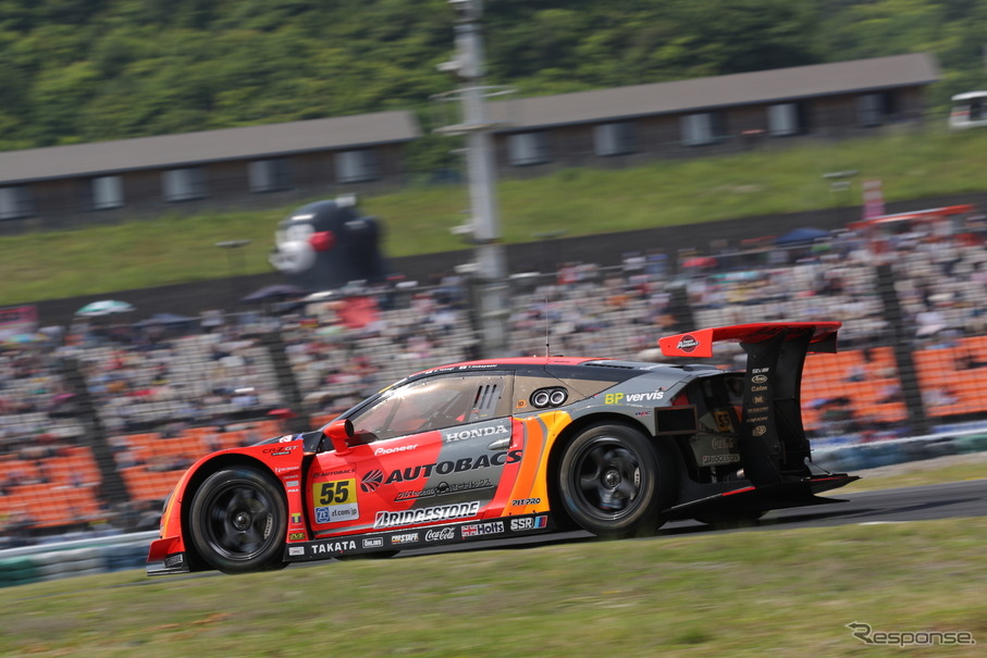 優勝した#55 ARTA CR-Z GT。＜撮影：益田和久＞