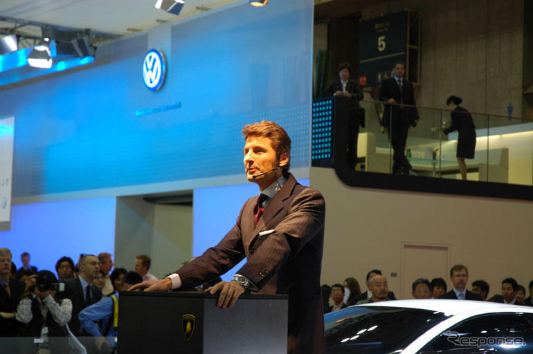 【東京モーターショー05】ランボルギーニ、日本全国的に販売網を構築