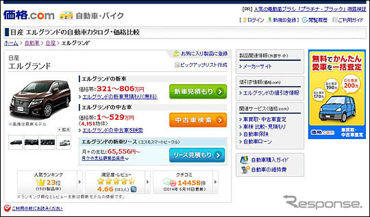 コスモ石油 カカクコムとオートリース商品販売支援で業務提携 レスポンス Response Jp