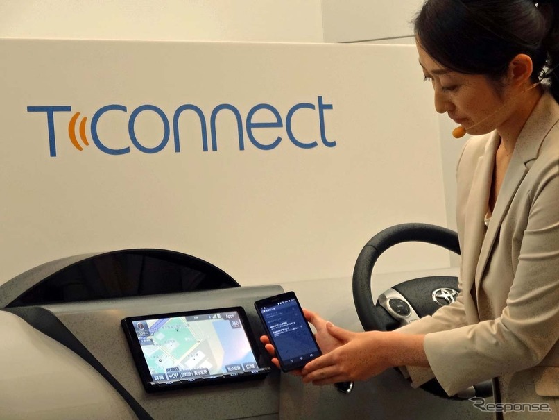 新たに発表となった「T-Connect」のデモ