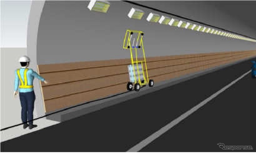 国土交通省、次世代社会インフラ用ロボット（トンネル維持管理）「現場検証対象技術」を決定（参考画像）