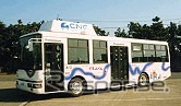 国内初、50人乗り中型CNGバス運行開始---東京じゃないの?
