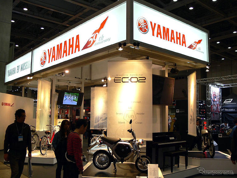【東京国際自転車展05】ヤマハの電動自転車、新型投入を機に攻勢