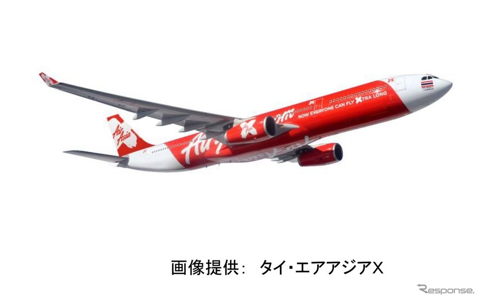 タイ・エアアジアXのエアバスA330-300