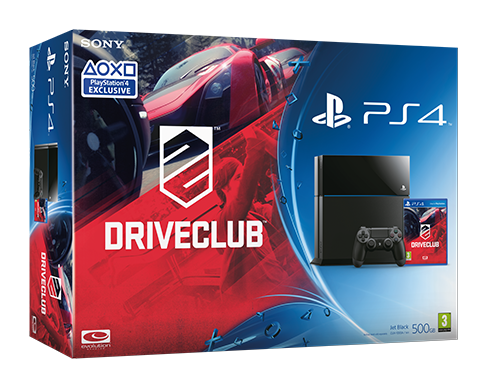 PS4新作レーシングゲーム『DriveClub』を同梱した本体バンドルパックが欧州で発売決定