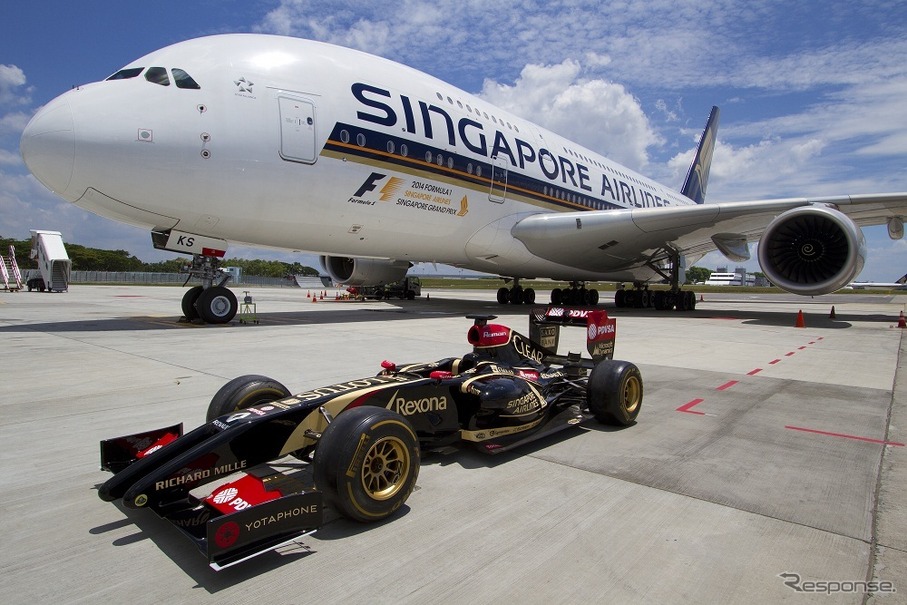 シンガポール航空がF1グランプリのタイトルスポンサーに