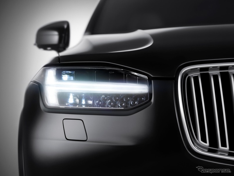 次期ボルボXC90の予告イメージ