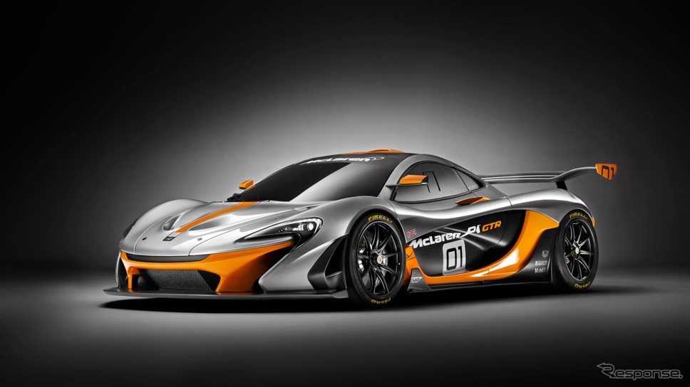 マクラーレン P1 GTR のデザインコンセプトカー