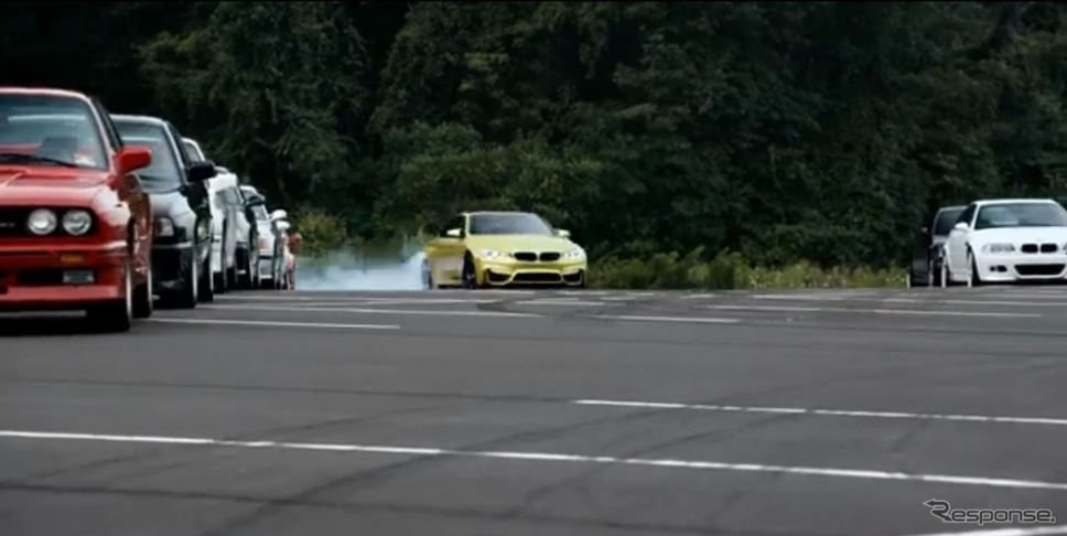 BMW M4クーペの米国発売記念映像