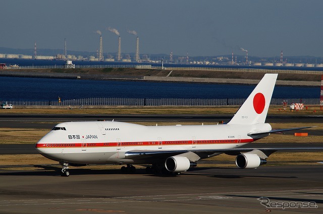 羽田空港に着陸した政府専用機。FlightRadar24で飛来を把握し、撮影に向かうということは多くの航空ファンにとっては一般的だった。